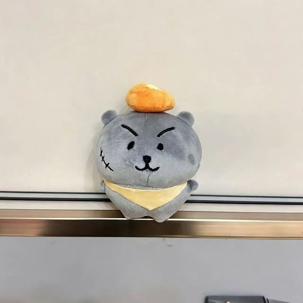 Q Self-Laughing Bear Lulu Doll Plush Play Doll พวงกุญแจจี้อุปกรณ์ต่อพ่วงจี้คู่วัน 9.3