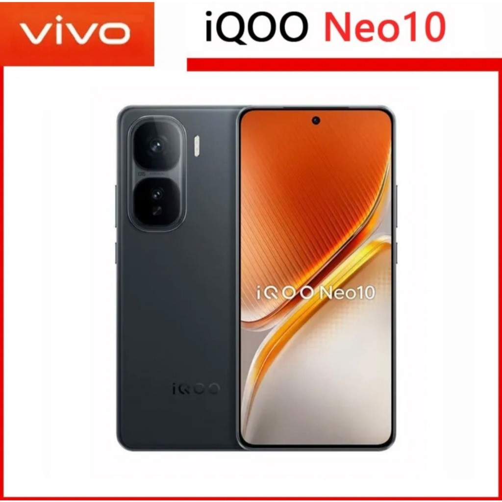 Vivo iQOO Neo 10 5G โทรศัพท์มือถือ AMOLED Snapdragon 8 gen 3 ทุกสีสภาพดีโทรศัพท์มือสอง CN รุ่น