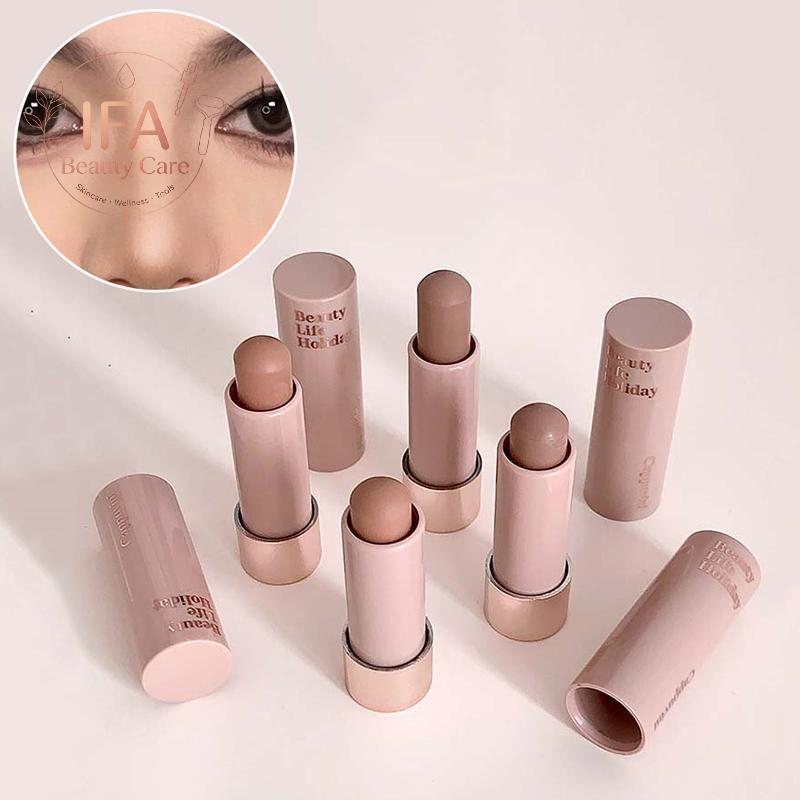 IFA Moisturizing Matte คอนซีลเลอร์ Contour Sti Smooth Lasting สามมิติจมูก Shadow กันน้ํา Face Highli