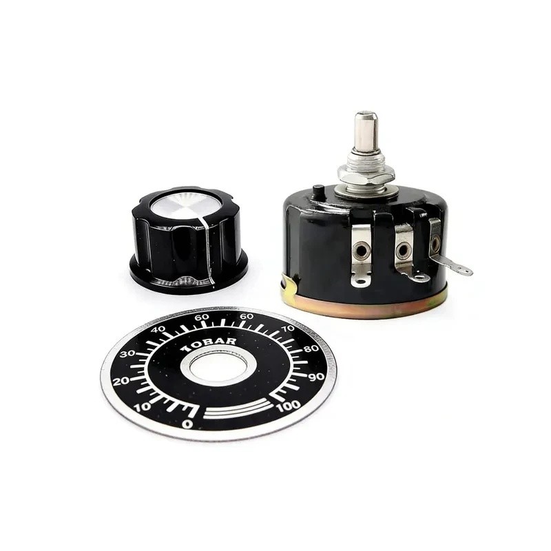 WX112 WX050 5W วงกลมเดียวลวดแผล Potentiometer (050) 22R 100R 220R 1K 2K2 4K7 10K 22K 33K 47K 100 220