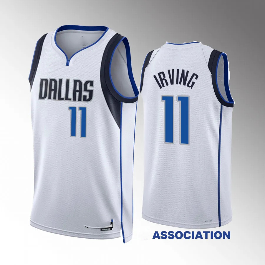 IDAWN7 Dallas Mavericks ใหม่สําหรับผู้ชาย #11 สมาคมเสื้อ คิรีเออร์วิง