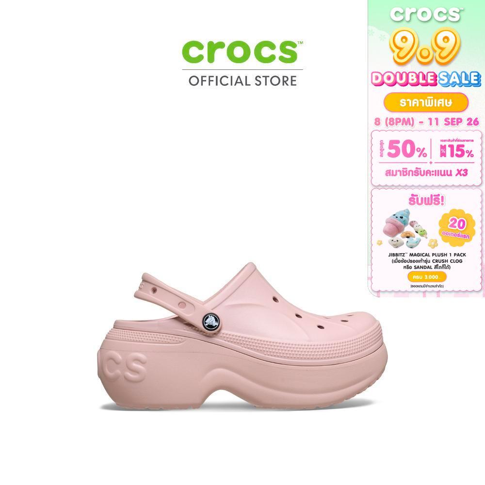CROCS รองเท้าลำลองผู้ใหญ่ BELLA CLOG - PINK CLAY