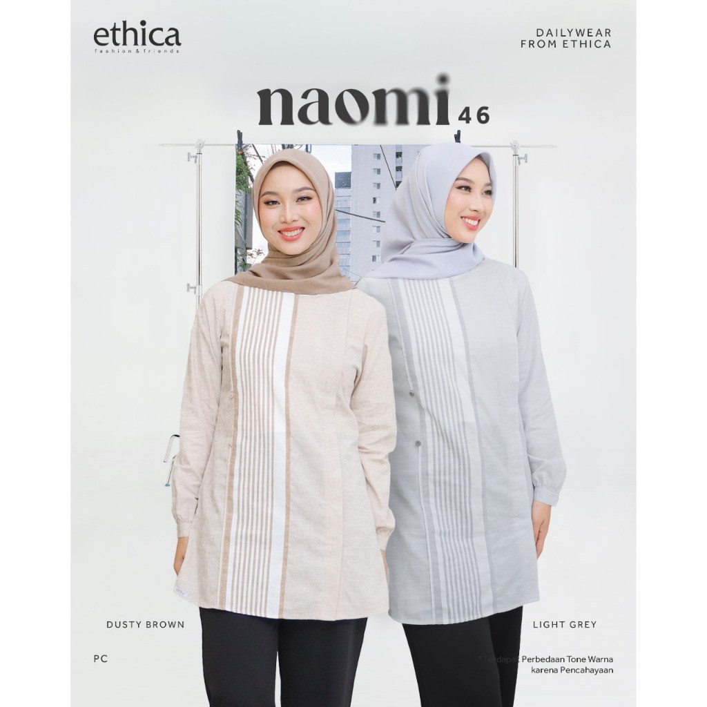KAMEJA ETHICA เสื้อเชิ้ตผู้หญิง NAOMI BLOUSE 46