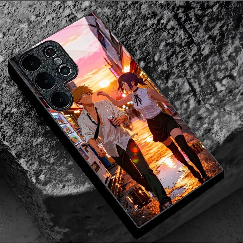 SAMSUNG Chainsaw ManReze 09 ออกแบบเคสโทรศัพท์สําหรับSamsung Galaxy S20 S21 S22 S23 S24 S25 S26 Ultra