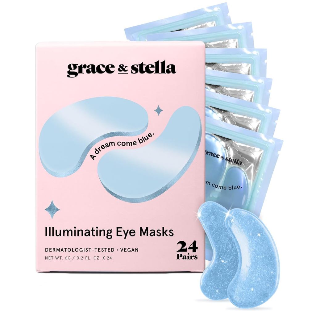 Grace & stella Award Winning Eye Patch สําหรับ Puffy Eyes 0T8U