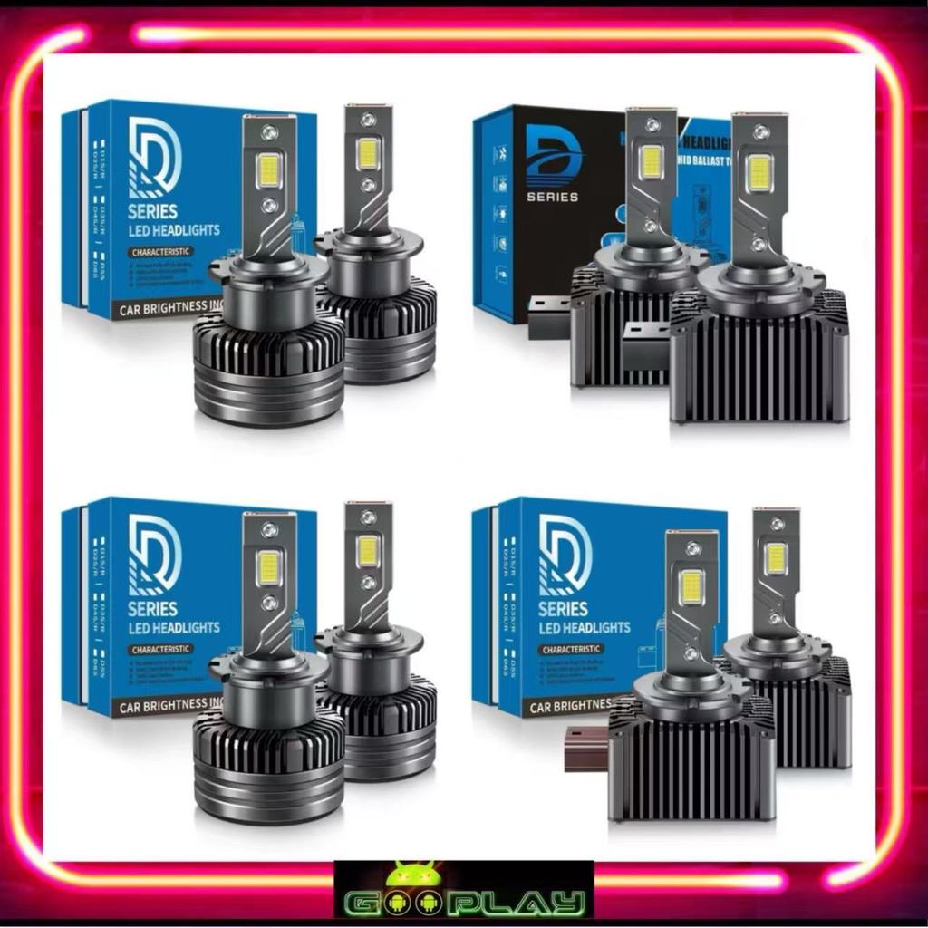 2PCS D-Series รถ LED 1:1 Match ไฟหน้าไฟหน้า D1S D2S D3S D4S D5S D8S Super Bright Canbus LED PLUG & P