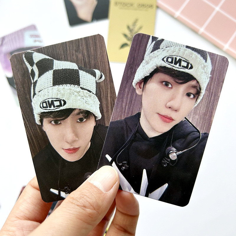 Baekhyun วันเกิดโบนัสการ์ดกาแฟดิบโปสการ์ด Bonus Card King Card Cafe Photo Card สินค้า