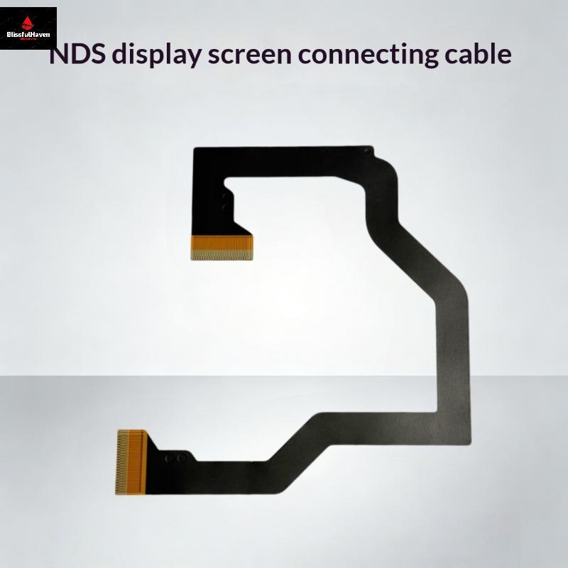 NDS สายริบบิ้นภายในทนทานหน้าจอ LCD เชื่อมต่ออะไหล่ซ่อมสําหรับคอนโซลเกมเปลี่ยน