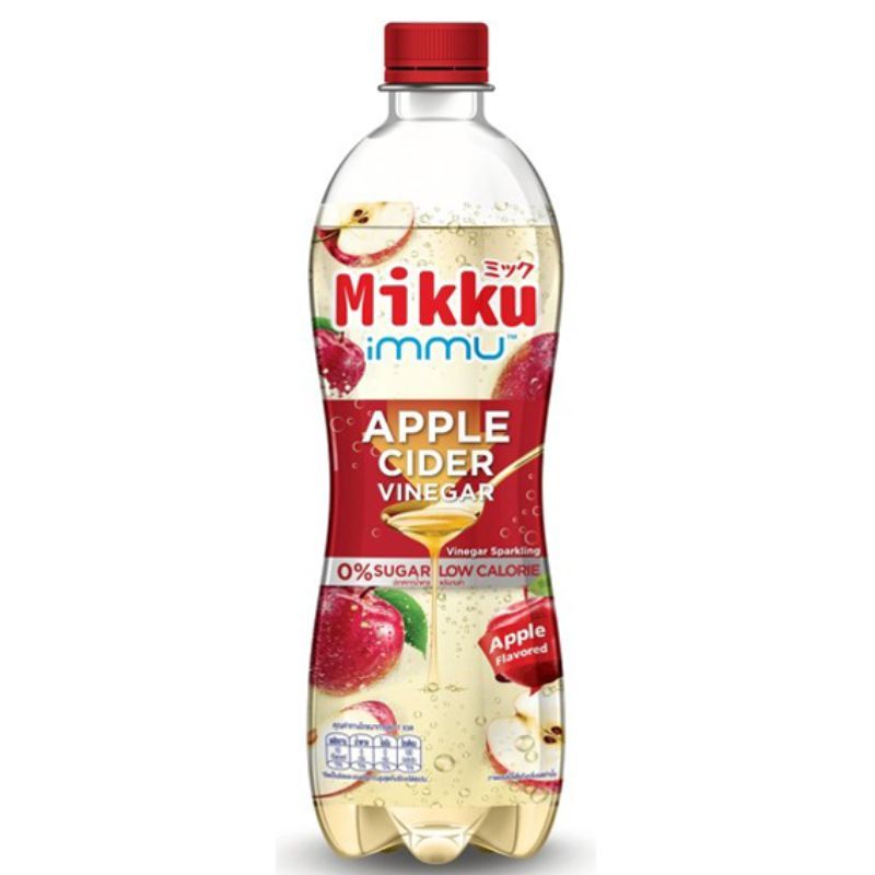 มิกกุแอปเปิ้ลวิเนการ์สปาร์คกลิ้ง 320มล. Mikku Apple Vinegar Sparkling 320ml