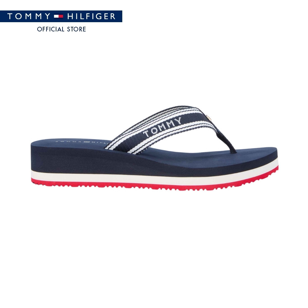 Tommy Hilfiger รองเท้าแตะ ผู้หญิง รุ่น FW0FW09195 0GY - สีน้ำเงิน