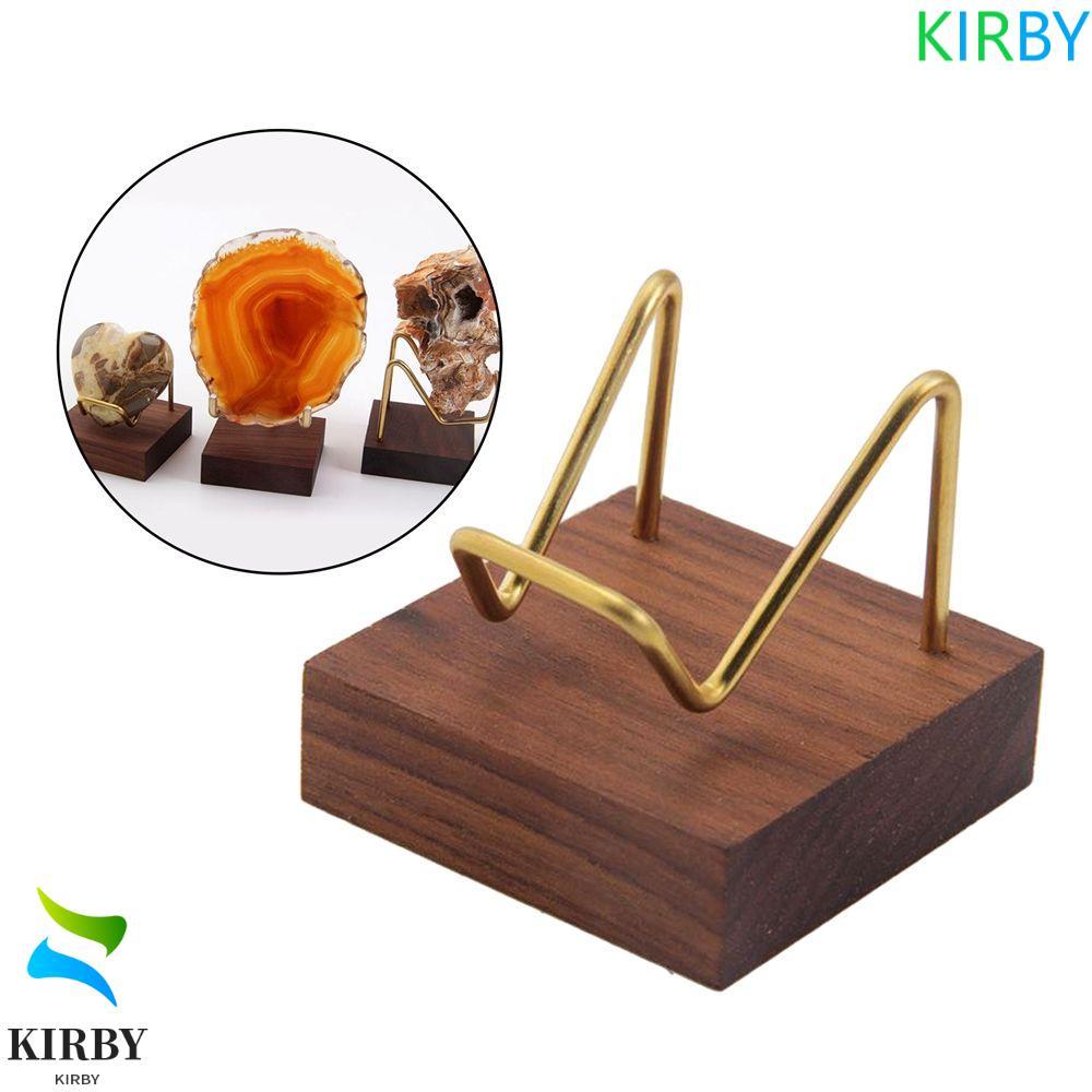 KIRBY Mineral Stand Home Office Show Room Home Decoraition Ores Agate Rocks Display Holder