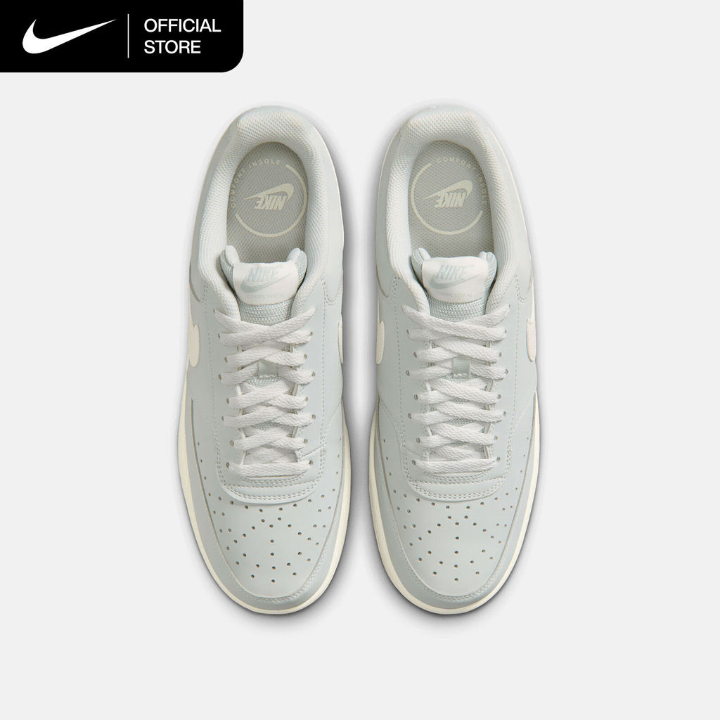 NIKE حذاء رجالي Court Vision Low — فضي فاتح — صورة 5