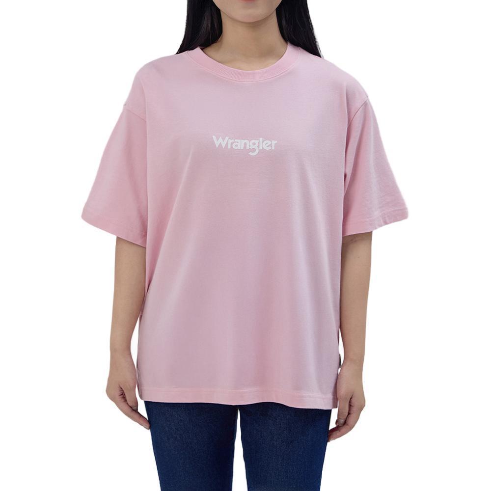 WRANGLER เสื้อยืดแขนสั้นผู้หญิง คอลเลคชั่น Everyday ทรง Relaxed รุ่น WR F325WTSSN05 สีชมพู — صورة 2