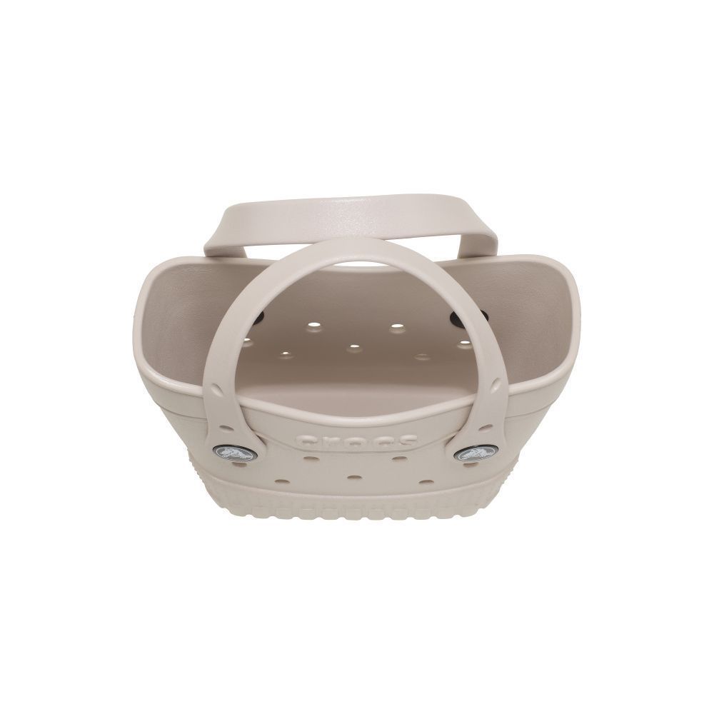 CROCS حقيبة توت Classic Micro Glitter — كريمي