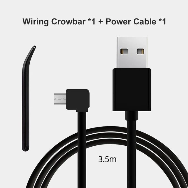 70 Mai A200 สายชาร์จสําหรับ 70Mai 4K A800S 70Mai A500S 70Mai 1S D06 D07 D10 M300 70Mai สาย Micro USB สําหรับรถยนต์ DVR