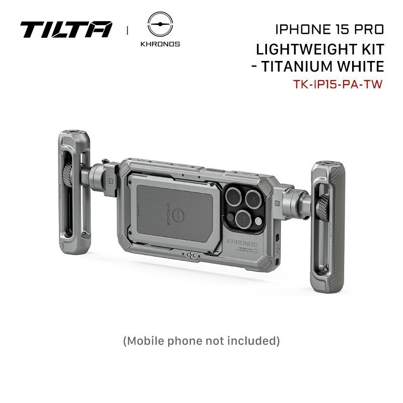TILTA Khronos ปรับสําหรับกรง 15 Pro/15 Pro Max 16 Pro/16 Pro Max กรงเครื่องประดับ Quick Release Hand