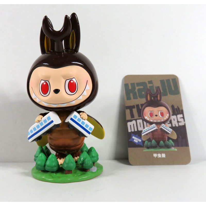 Pop Mart HOW2WORK Labubu The Monsters Kaiju Series Monster Bug Figure ใหม่