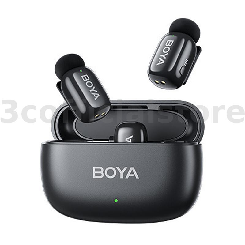 BOYA BOYA Mini Wireless Lavalier Lapel Microphone0 AI อัจฉริยะเสียงรบกวน Cancelling Mic สําหรับ iPho