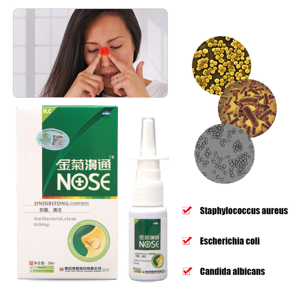 TH 1pcs จมูกเรื้อรัง Rhinitis จมูก Care Rhinitis Care T/r/e/a/tm/ent Rhinitis คัดจมูกและน้ํามูกไหล ฯลฯ