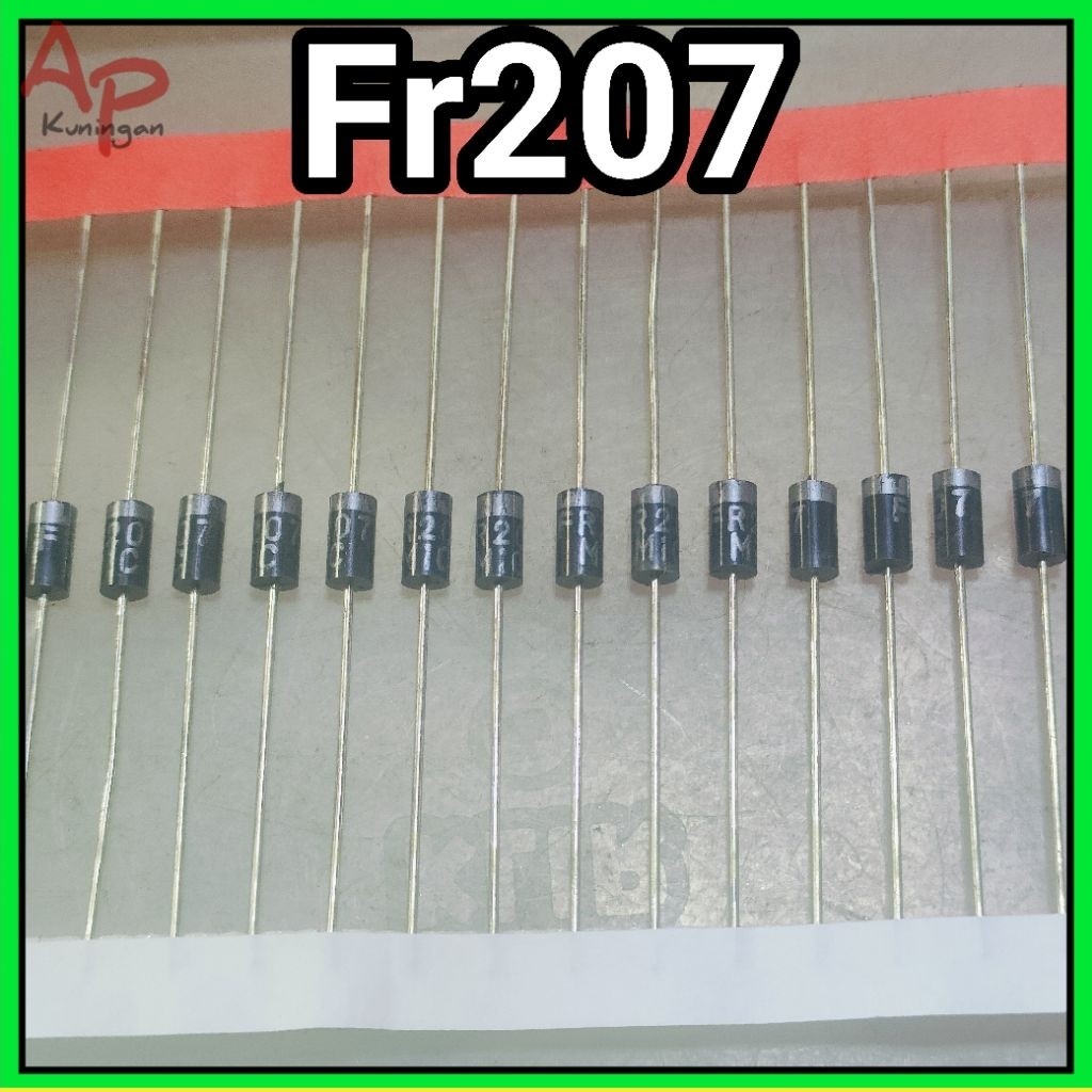 25 ชิ้น Fr207 Fr 207 ไดโอดสต็อกตามภาพ