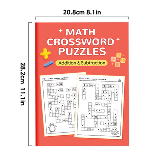 CPC/CE คณิตศาสตร์ภายใน 20 การบวกการลบเกมออกกําลังกายแสนสนุก Checkerboard หนังสือออกกําลังกาย