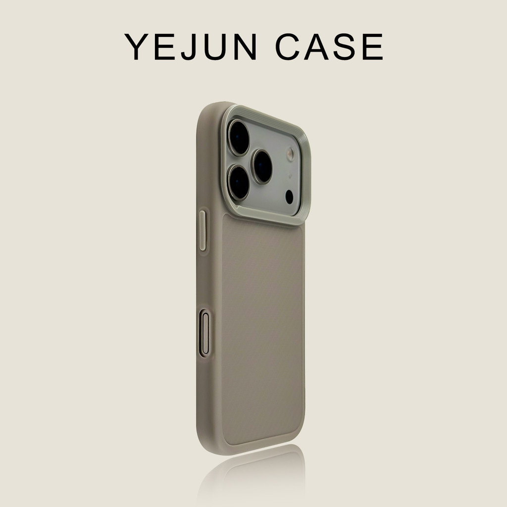 เคสไอโฟน 14 pro เคส iphone 13 เคสมือถือลายคาร์บอนไฟเบอร์สีเทาสำหรับ IPhone 17เคสป้องกันผิวหยาบสำหรับ