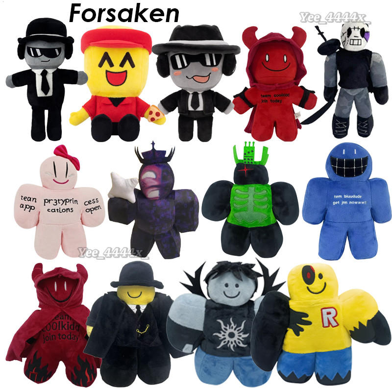 Hot Forsaken Chance ตุ๊กตาตุ๊กตา Forsaken C00lkidd 1x1x1x1 Chance Elliot Plushies ตุ๊กตาตุ๊กตาเด็กขอ