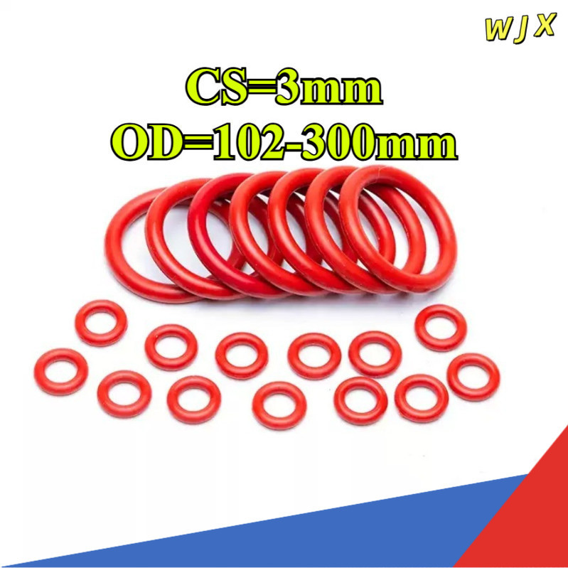CS3 มม.* OD102-300 มม.โอริง ORing O-ring ยางโอริง VMQ เลือกขนาดได้ WJX-CB-1