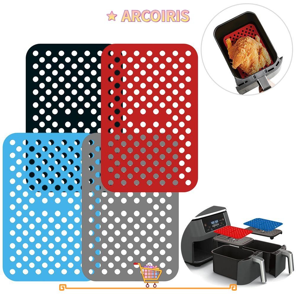 ARCOIRIS Air Fryer Mat สี่เหลี่ยมผืนผ้าเตาอบ Nonstick สําหรับ Ninja DZ201 Foodi สําหรับ Ninja Foodi 
