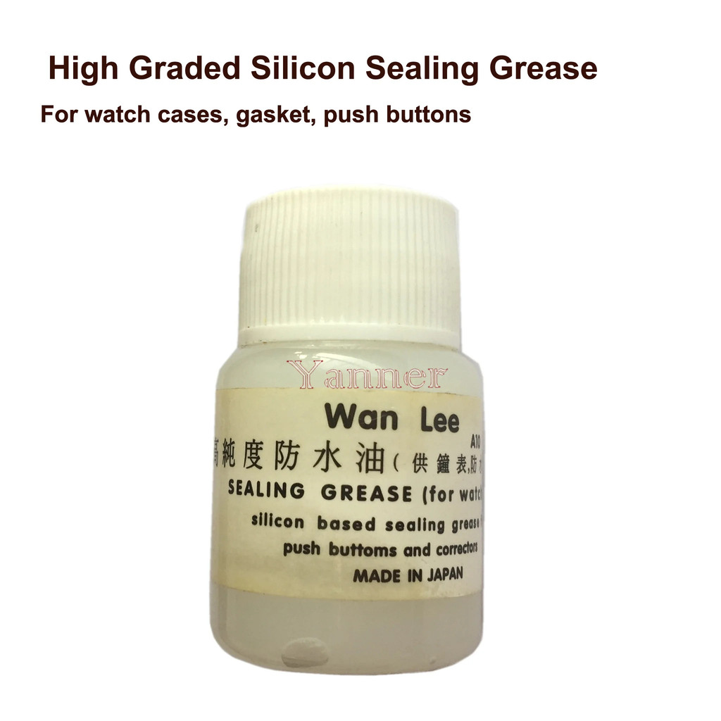 จาระบีซิลิโคนนาฬิกากันน้ําสําหรับ Oring และปะเก็น Upkeep Repair Restorer เครื่องมือสําหรับซ่อมนาฬิกา