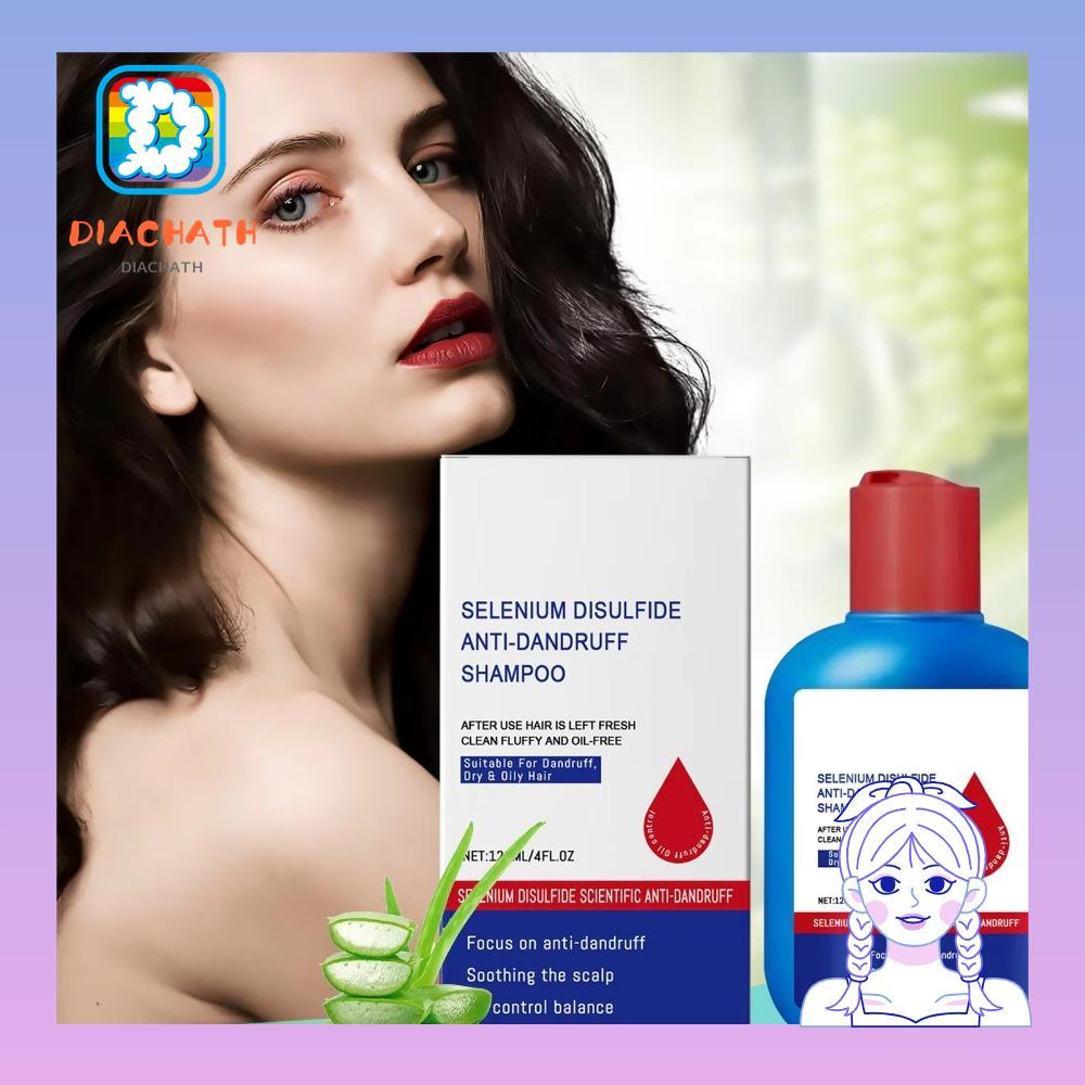 DICHATH Selenium Sulfide Shampoo, Oil Control Refreshing Nipori Shampoo, 2025 120ml แชมพูทําความสะอา