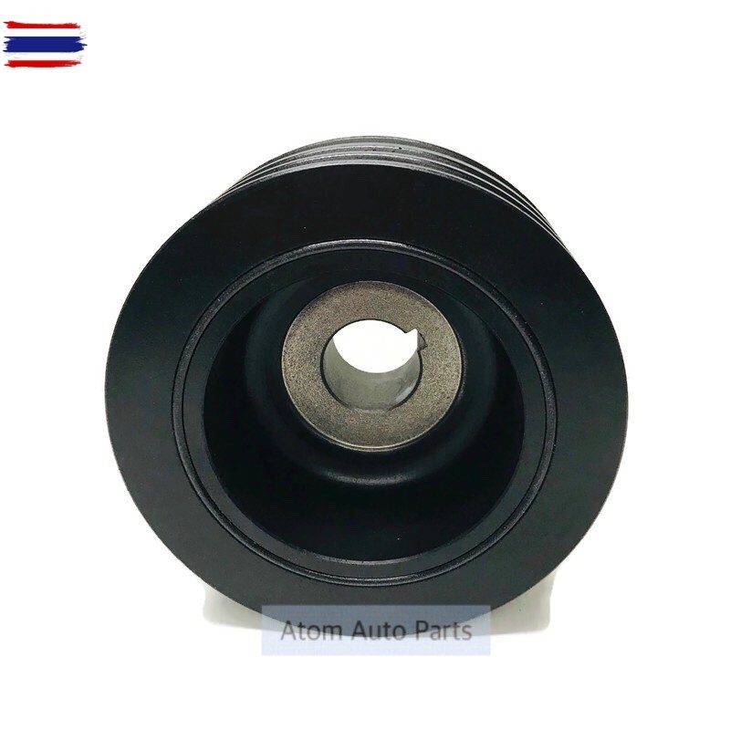 มูเล่หน้าเครื่อง มูเล่หน้า TFR 3 ร่อง 4JA 4JB ,D-MAX ไดเร็ค 4JA มูเล่ข้อเหวี่ยงหน้า มังกรทอง รหัส.ML