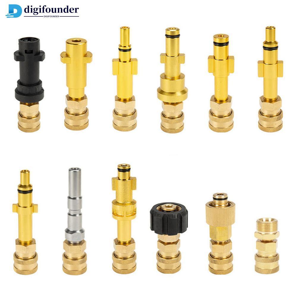 DIGIFOUNDER 1 PC 1/4 "เครื่องฉีดน้ําแรงดันสูง Quick Connector 1/4 "สเปรย์ Wand Lance อะแดปเตอร์ตัดกา