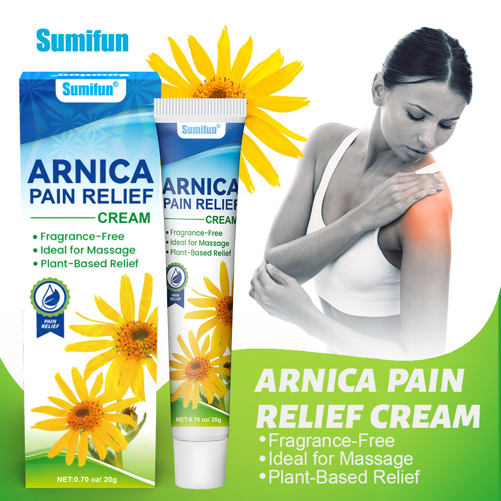 Hot Sale#Sumifun Arnica Pain Massage Cream Shoulder Neck Waist Leg Care Cream K1021410aa