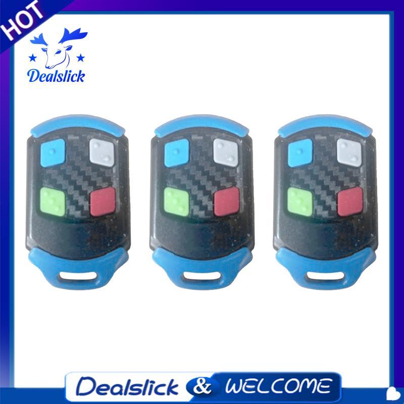3PCS ประตูไฟฟ้าโรงรถรีโมทคอนโทรล 433MHz สําหรับ D2 D5 D10 A10 R3 R5 Vantage Vector 400 500 Vert-X 30