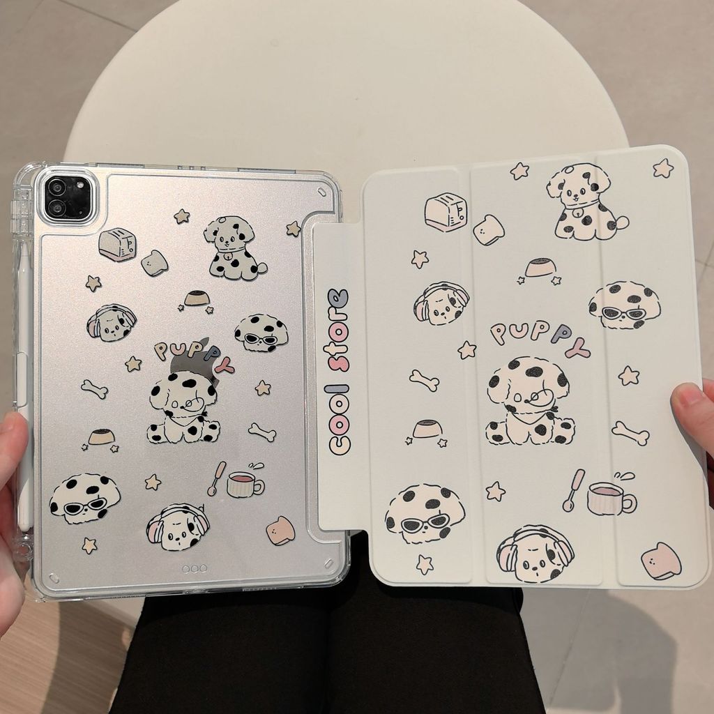 ลด 30% Spot Puppy ipad 10th Generation เคสแท็บเล็ต Air4/5/6/7 อะคริลิค 10/11th Generation Pen Slot P