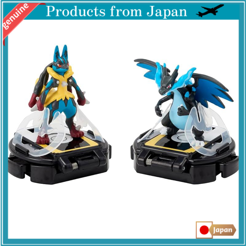Pocket Monsters Moncolle Battle Z Mega Lucario VS Mega Charizard X