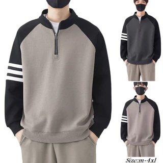 MR-DEER เสื้อแขนยาว  เสื้อคลุมกันหนาว กันลม แต่งแทบที่แขน  มีไซส์ M-4XL อก 42-52 นิ้ว รุ่น M756