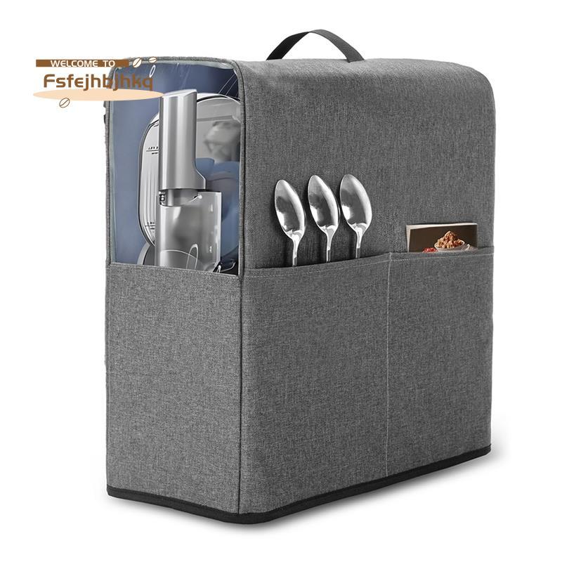 [fsfejhbjhkq]ผ้าคลุมกันฝุ่นพร้อมหน้าต่างที่มองเห็นได้และกระเป๋าสําหรับ Slushie FS301C/FS301 เครื่องท