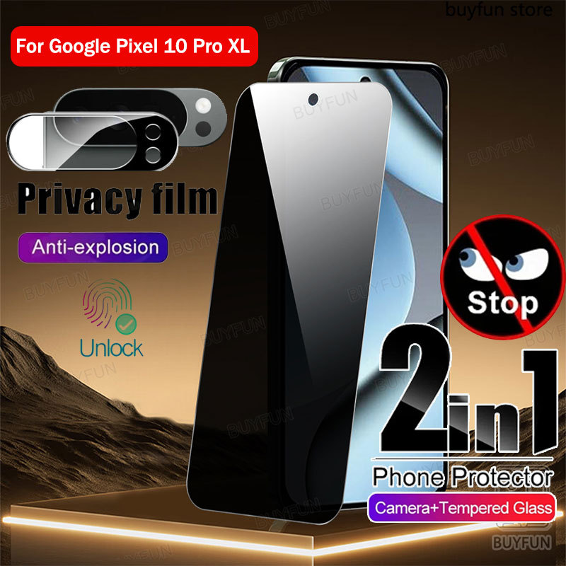 2-in-1 For Google Pixel 10 Pro Glass pixel10Google Pixel10 10Pro 10XL Tempered Glass 9H Full Screen 