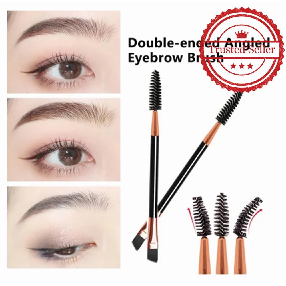 เครื่องมือแปรงแต่งหน้าคิ้วและขนตา Double Head Pro O1i3