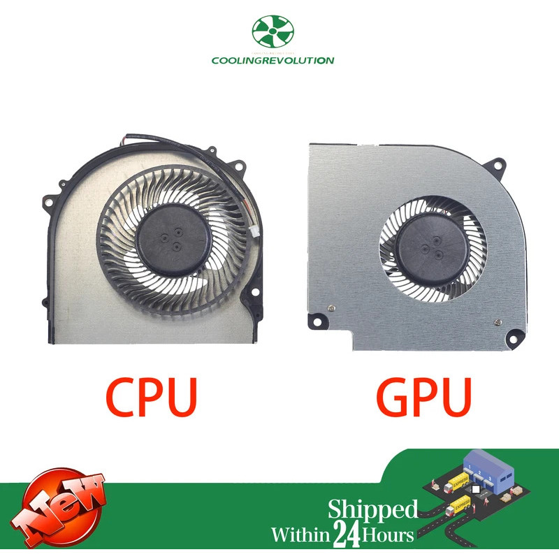 แล็ปท็อป CPU GPU พัดลมระบายความร้อน EGC-77100V-0AH สําหรับ Hasee Z7M-CT5NA Z7M-CN7NA Z7M-CT7NK T58-V