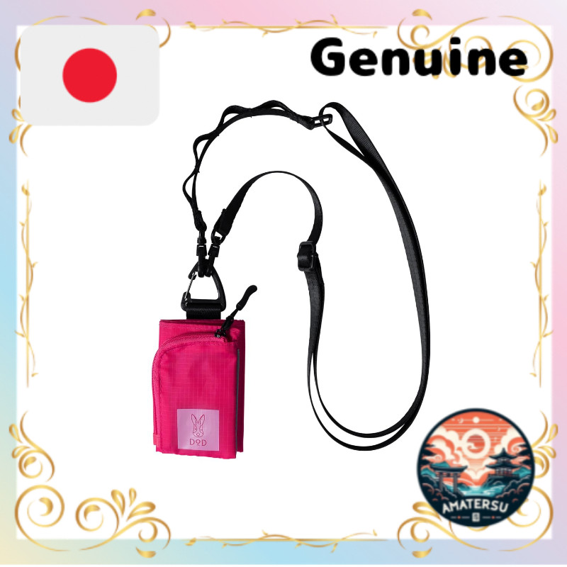 DOD Usazeniire Mini Wallet Trifold Wallet Unisex Outdoor Hands-Free Strap BG1-999-PKdirect from japa