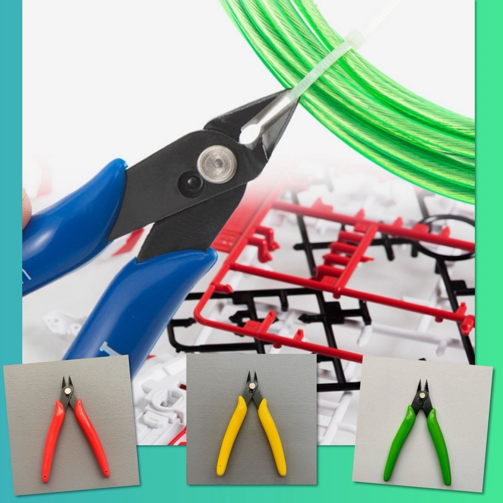 💖 คีม ตัด เคเบิ้ลไทร์ สายรัด cable tire รุ่นคมพิเศษ คีมขนาดเล็ก คีมตัดสายไฟ อเนกประสงค์ เครื่องมือช่