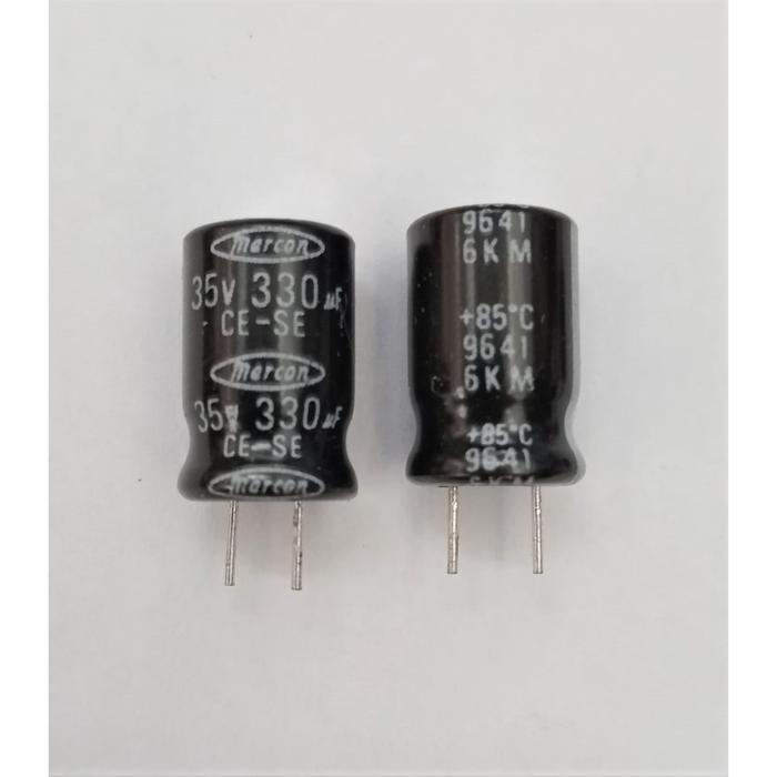 Elco Capacitor 330uf 35v Marcon ...ELECTRON ELECTRON