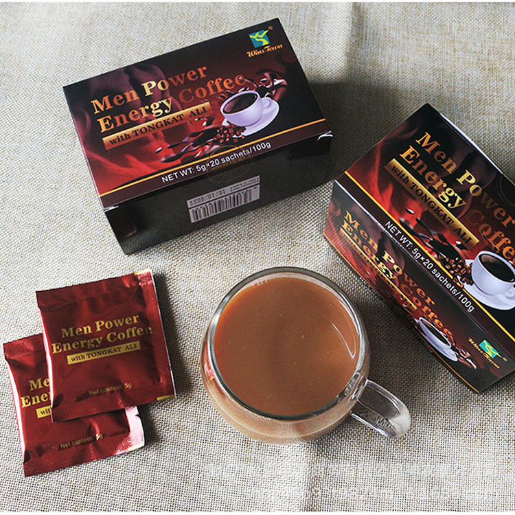 โสม Men Power energy Coffee MACA กาแฟชาย Tongkat Ali