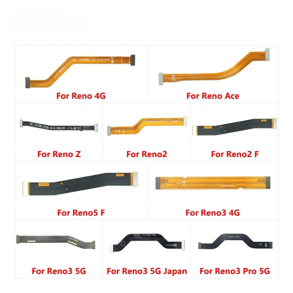 หลักเมนบอร์ดการเชื่อมต่อ Flex Cable สําหรับ OPPO Reno Reno2 Reno3 Pro Ace FF 4G 5G