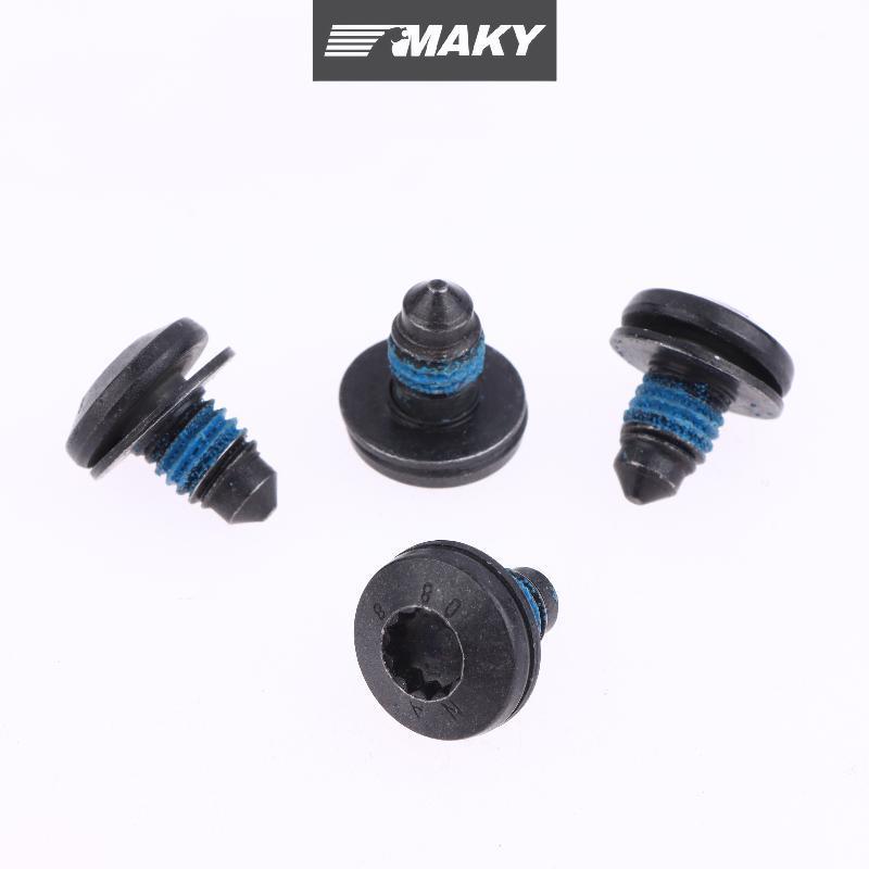 [MAKY] 2/4 ชิ้นประตูล็อค Actuator สกรูสําหรับ A4 A6 Rs6 A8 A3 Tt Rs4 สําหรับ N90800501 M8x14 อะไหล่ร