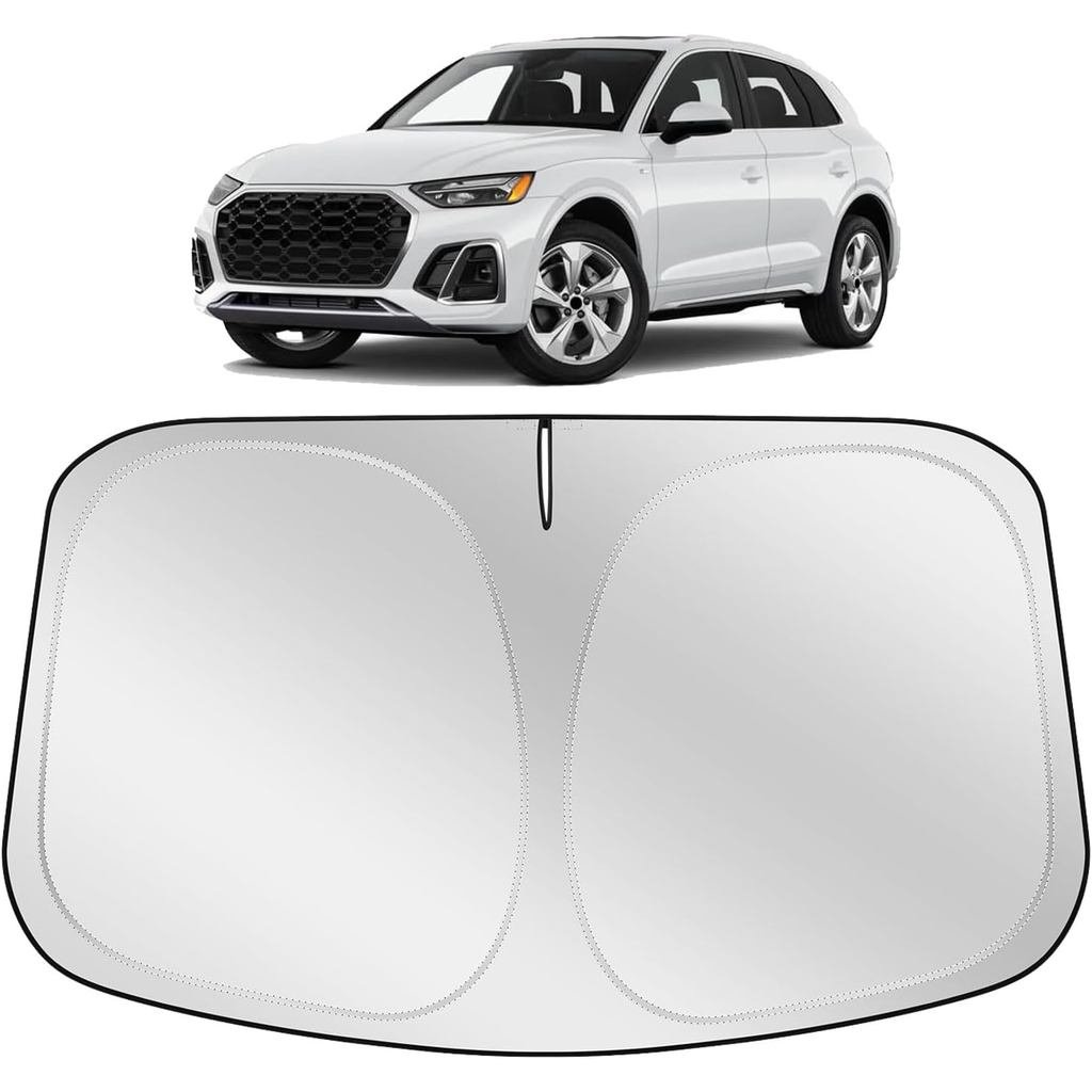 XHRING กระจกบังแดดใช้งานร่วมกับ Audi Q5/SQ5 Q5 Sportback/SQ5 Sportback PHEV 2026 2025 2024 2023 2022