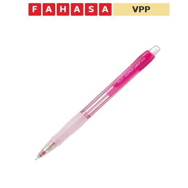 Pilot Super Grip Neon H-185N-R-2B 0.5 mm Pressed Pencil - สีแดง